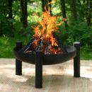 Holzkohlegrill Ãž 80cm für bis zu 35 Personen -Stahl/Edelstahl-