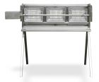 Gas Spanferkelgrill - RI-GastroGrill-125 - zerlegbar